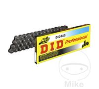 DID Chaîne ouverte avec clip d''attelage sans retenue 520/114 compatible avec KA