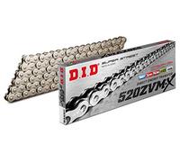D.I.D Racing - Chaîne renforcée zVMX 520 - 112 maillons - x-ring chromé - ouverte avec nietschloss