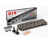 D.I.D Racing Chain Chaîne de transmission 520 ZVM-X X-Ring 120 maillons Rivet