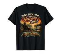 Did I Mention I'm Retiring Soon Retro Groovy Countdown T-Shirt