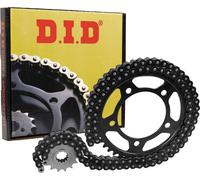 DID jeu de chaine noir transmission 112 maillons p420 acier 48 ahnrad et pignon 11z