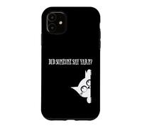 Did Someone Say Yarn Funny Cat Lover Knitting Crochet Hobby Coque pour iPhone 11