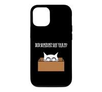 Did Someone Say Yarn Funny Cat Lover Knitting Crochet Hobby Coque pour iPhone 12/12 Pro