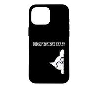 Did Someone Say Yarn Funny Cat Lover Knitting Crochet Hobby Coque pour iPhone 16 Pro Max
