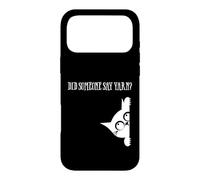 Did Someone Say Yarn Funny Cat Lover Knitting Crochet Hobby Coque pour iPhone 17 Pro Max