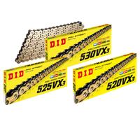 Did 520vx3 Chain Doré 118 Links