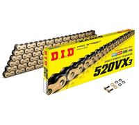 DID VX3 X - Chaîne à Joints Ouvrir G&b 520 Division 116 Membres + Serrure de