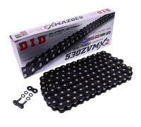 DID ZVM-X Black chaînes - édition Raven Ouvertes avec attache à rivet
