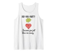 Did You Fart Because You Just Blew Me Away Farting Valentine Débardeur
