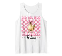 Did You Hug Your Chicken Today Chicken Farm Chicken Farm Girl Mom Débardeur