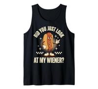 Did You Just Look At My Wiener? Débardeur