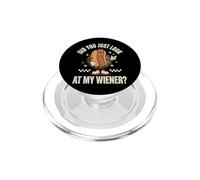 Did You Just Look At My Wiener? PopSockets PopGrip pour MagSafe
