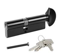 DIDA® 90mm Thumb Turn Euro Cylinder Lock 40/50T UPVC Barrel Lock with 3 Keys Anti-Pick Anti-Bump Anti-Drill Door Barrel Lock with Key Euro Single Cylinder Lock Barrels High Security BS EN 1303:2005 B