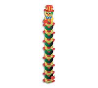 Dida - Chenille Pomme, Mètre Mural pour Enfants en Bois, Graphique de Croissance jusqu'à 150 cm, Mesureur de Taille pour Enfant Idéal pour la Chambre