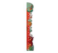 Dida - Toise "Arbre Ours" en Bois pour Enfants, Graphique de Croissance jusqu'à 150 cm, Mesureur de Taille avec Animaux de la Forêt Idéal pour la Chambre d'Enfant