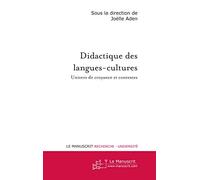 Didactique des langues-cultures: Univers de croyance et contextes