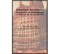 Didactique Des Langues Secondes Et Etrangeres Considerations Theoriques Et Pratiques