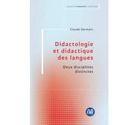 Didactologie et didactique des langues: Deux disciplines distinctes