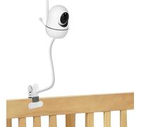 Didalo Support de moniteur pour bébé compatible avec HelloBaby HB6550/HB65/HB66/HB248, ANMEATE SM935E, iFamily 43E, Kidsneed SM935, support de moniteur pour bébé se fixe aux étagères du berceau, sans