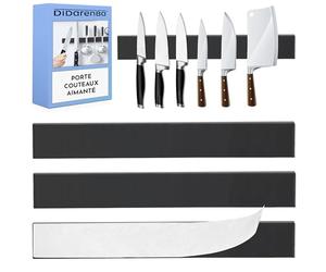 Didarenba Porte couteaux aimanté 4 pieces 30 cm aimant couteau mural