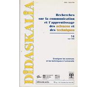 Didaskalia 2000/2 enseigner les sciences enseigner les sciences a l université