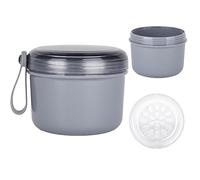 DIDATOOL Boîte de Dentier, Boîte à Dentier de Grande Capacité, Étui pour Prothèses et Appareils Orthodontiques, Idéal pour Voyages et Quotidien, Compatible avec Tous Types de Dentiers