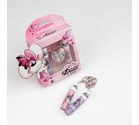 DIDDL - BFF Lip gloss Diddl - Duo De Gloss À Partager Avec Ta Meilleure Amie - Rose Et Violet Avec Pendentifs Cœur - Coffret Diddlina - Cadeau Fille/Amitié