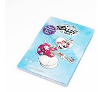 Diddl - Bloc Parfumé A5 Bleu - Bloc-Note À Petits Carreaux Avec Couverture Parfumée - 15x1x21 cm - Idéal Pour L’École, Le Bureau, Les Notes Ou Comme Cadeau Mignon Et Original