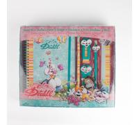 Diddl - Coffret Cadeau Écriture Enfant - Kit Papeterie Créatif avec Cahier A5 Spirale, Stylo Effaçable, Crayon, Surligneur, Règle et Gomme en Stick