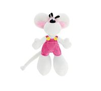DIDDL - Peluche Diddl en Salopette Rose 20cm - 100% Recyclée - Peluche Écoresponsable et Douce - Cadeau Original Enfant - Souris Années 90 à Collectionner - Cadeau Enfant et Adulte