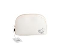 Diddl - Pochette pour Cosmétiques Beige Harmonie, Pochette Maquillage, Trousse de Toilette, Motif Diddl Cœur, Fermeture Éclair, Idée Cadeau Femme et Fan Nostalgiques des Années 90