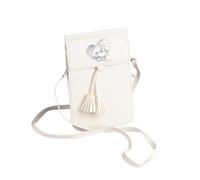 Diddl - Sac Compagnon Beige Harmonie, Bandoulière Réglable, Motif avec Cœur, Accessoire Pratique et Raffiné, Fan Nostalgique des Années 90