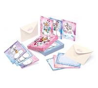 DIDDL - Set de Papiers à Lettres Diddl - Boîte avec Cartes & Enveloppes Colorées - Papeterie Vintage Années 90 - Idée Cadeau Mignonne pour Enfant ou Fan Nostalgique