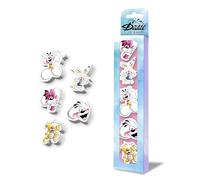 DIDDL - Set gommes 3D Diddl - 5 Gommes Originales Trop Mignonnes - Accessoires Papeterie Rigolos et Colorés - Idée Cadeau Mignonne Enfant & Fan Nostalgique des Années 90