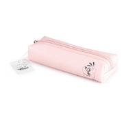 Diddl Trousse à Stylos, Rose, en Polyuréthane, Motif Diddlina, Trousse d'Ecole, Accessoire Scolaire Années 90 Original - Idée Cadeau Femme, Enfant & Fan Nostalgique Vintage