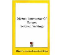 Diderot, Interpreter of Nature Jean Stewart, Jonathan Kemp (Auteur)