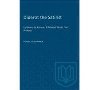 Diderot the Satirist by Donal OGorman Donal OGorman (Auteur)