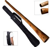 DIDGERIDOO Acajou PRO 147cm avec sac de didgeridoo en nylon - Trésors d'Australie