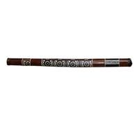 Didgeridoo en bambou. 120 cm de longitud. décoré avec motifs africains