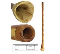Didgeridoo en Bois d'Eucalyptus, fait Main, traité à l'Huile de Lin, taille 145 cm environ