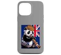 Didgeridoo Panda Australien Didjeridu Aboriginal Coque pour iPhone 13 Pro Max