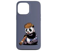 Didgeridoo Panda Australien Didjeridu Aboriginal Coque pour iPhone 13 Pro Max