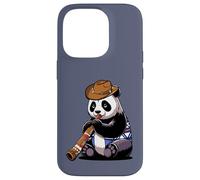 Didgeridoo Panda Australien Didjeridu Aboriginal Coque pour iPhone 14 Pro