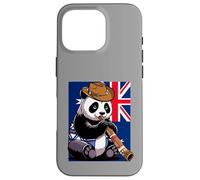 Didgeridoo Panda Australien Didjeridu Aboriginal Coque pour iPhone 16 Pro