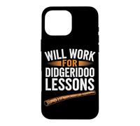 Didgeridoo Player Musique Traditionnelle Culture Australienne Coque pour iPhone 16 Pro Max