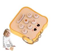 Didget Keyring -, Robot Squeeze Keechhain - Mini Porte-clés Pop Keyring - Filler pour Sacs De Fête Bubble Sensory Fidget Toy pour Sac d'anniversaire À La Maison Adultes