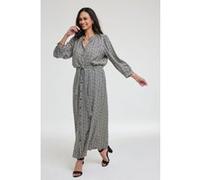 DIDI Blouse Tale Feather Grey With Palette Print Taille: 46 | Robes longues Outlet | Femme | Gris