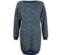DIDI Sweat Dress Lou Print Dark Blue With Striped Dots Print Taille: 46 | Robes Mini Outlet | Femme | Bleu