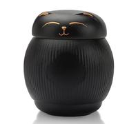 DiDiBirDi Urne en céramique pour chat, urne pour animaux, boîte de crémation, urne de crémation pour cendres, urne de chat pour cendres (4 kg)