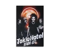 diDIdo Tokio Hotel Scream Room 483 Poster décoratif sur toile pour chambre à coucher 30 x 45 cm